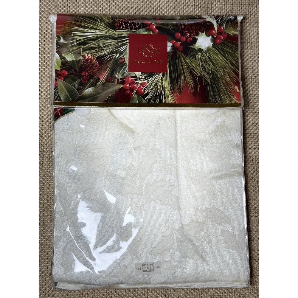 Lenox‎ Holiday Nouveau Tablecloth 60x84